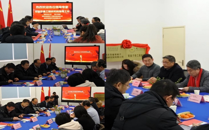 南京蘇曼等離子工程研究院揭牌成立